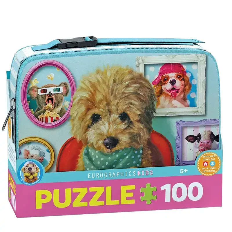 Puzzle 100 z lunch box  dinner time by heffernan 9100-5818