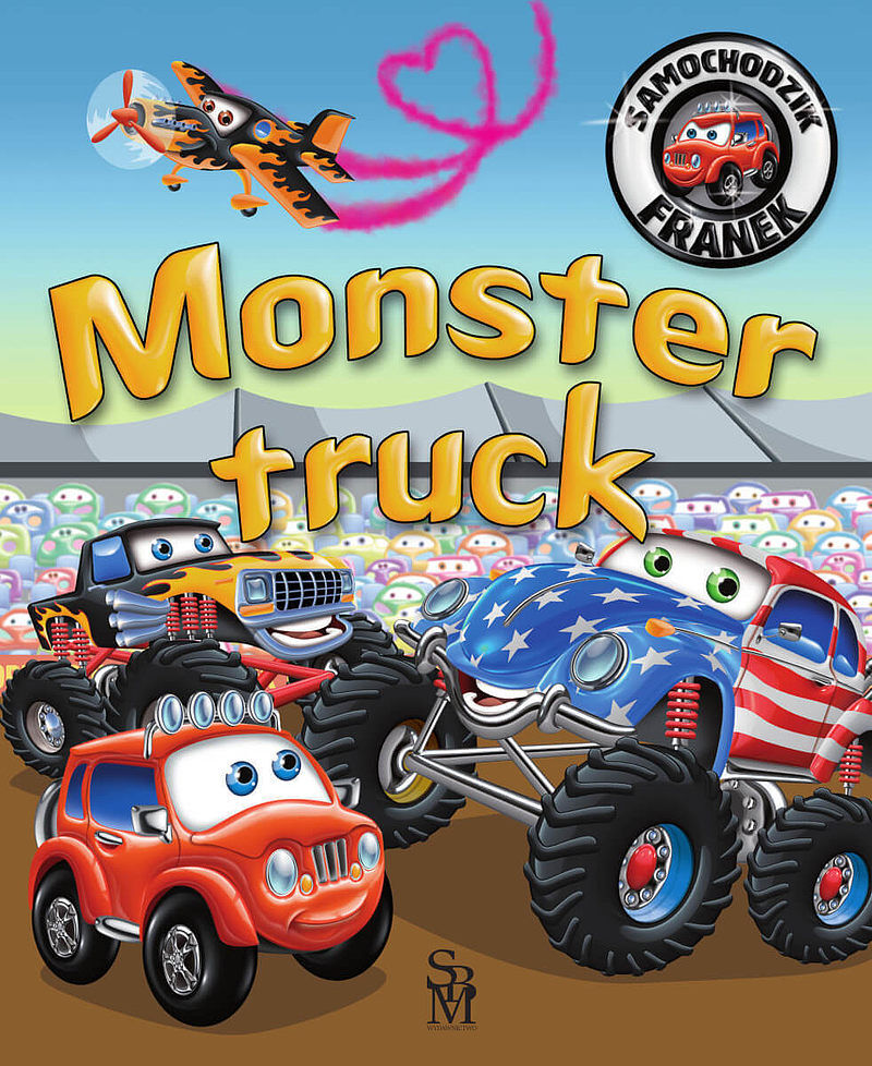 Monster truck. Samochodzik franek