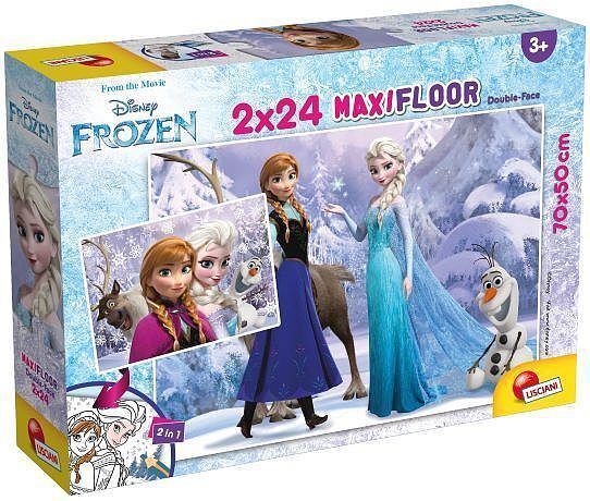 Puzzle SuperMaxi 2x24 Kraina Lodu II