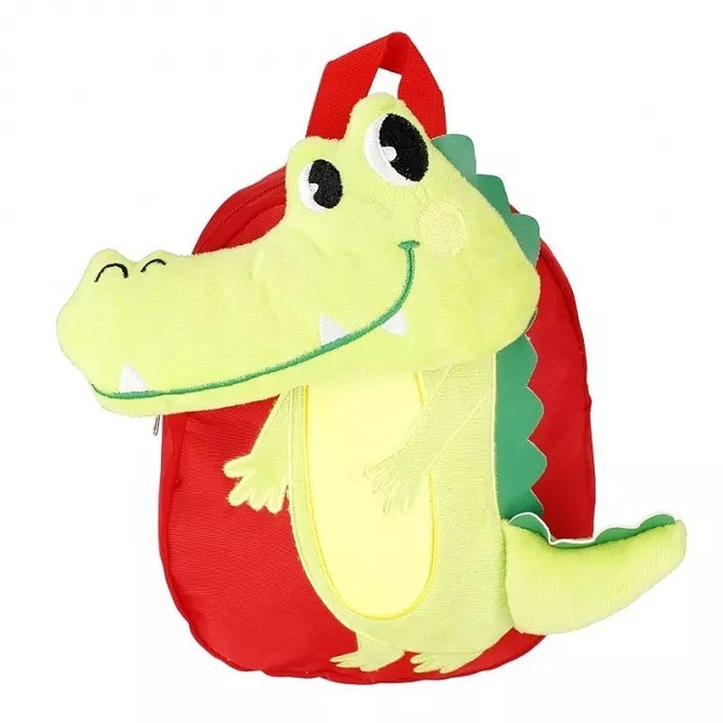 Plecak 3d pluszowy krokodyl