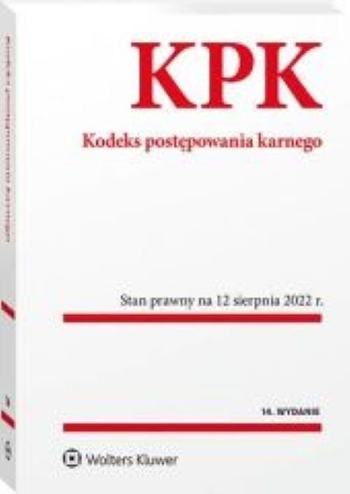 Kodeks postępowania karnego Przepisy