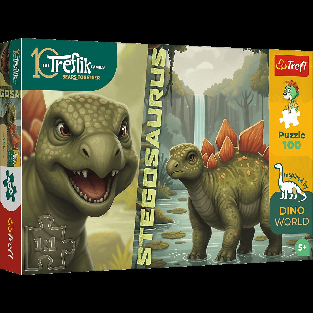 Puzzle 100 Inspired By Dino World Rodzina Treflików wzór 4 16581