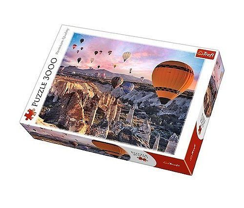 Puzzle 3000 el. Balony nad Kapadocją