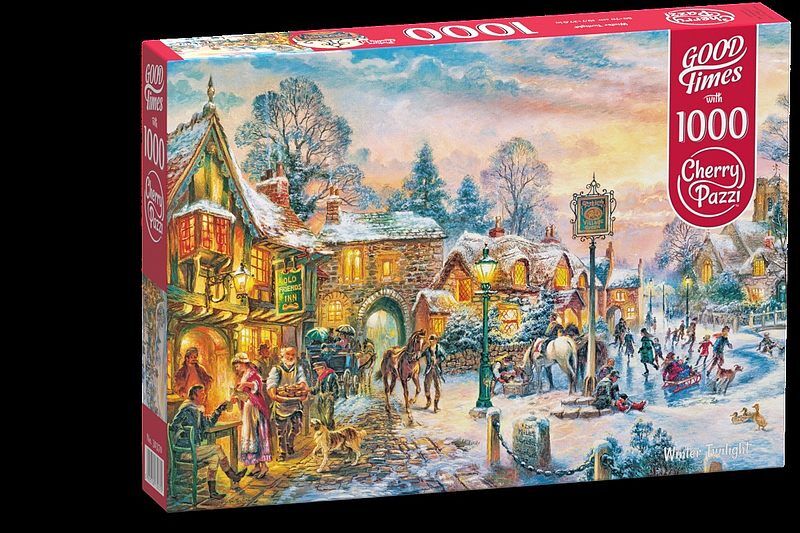 Puzzle 1000 cherry pazzi winter twilight