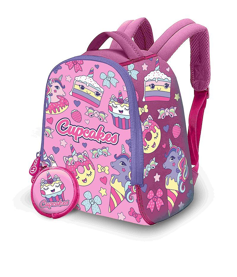 Plecak mały neoprenowy 25 cm cupcake kl10705