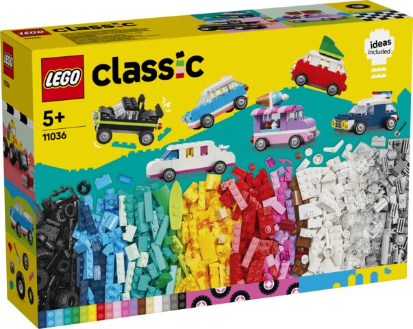 LEGO Classic kreatywne pojazdy 11036