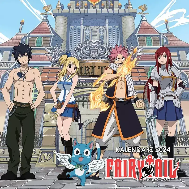 Fairy Tail (Kalendarz ścienny) - 2024