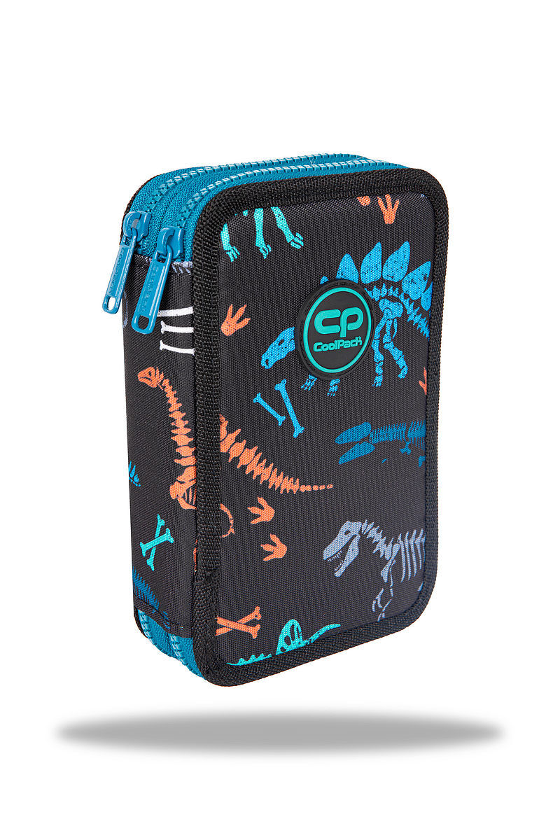 Piórnik 2-komorowy z wyposażeniem coolpack jumper 2 fossil