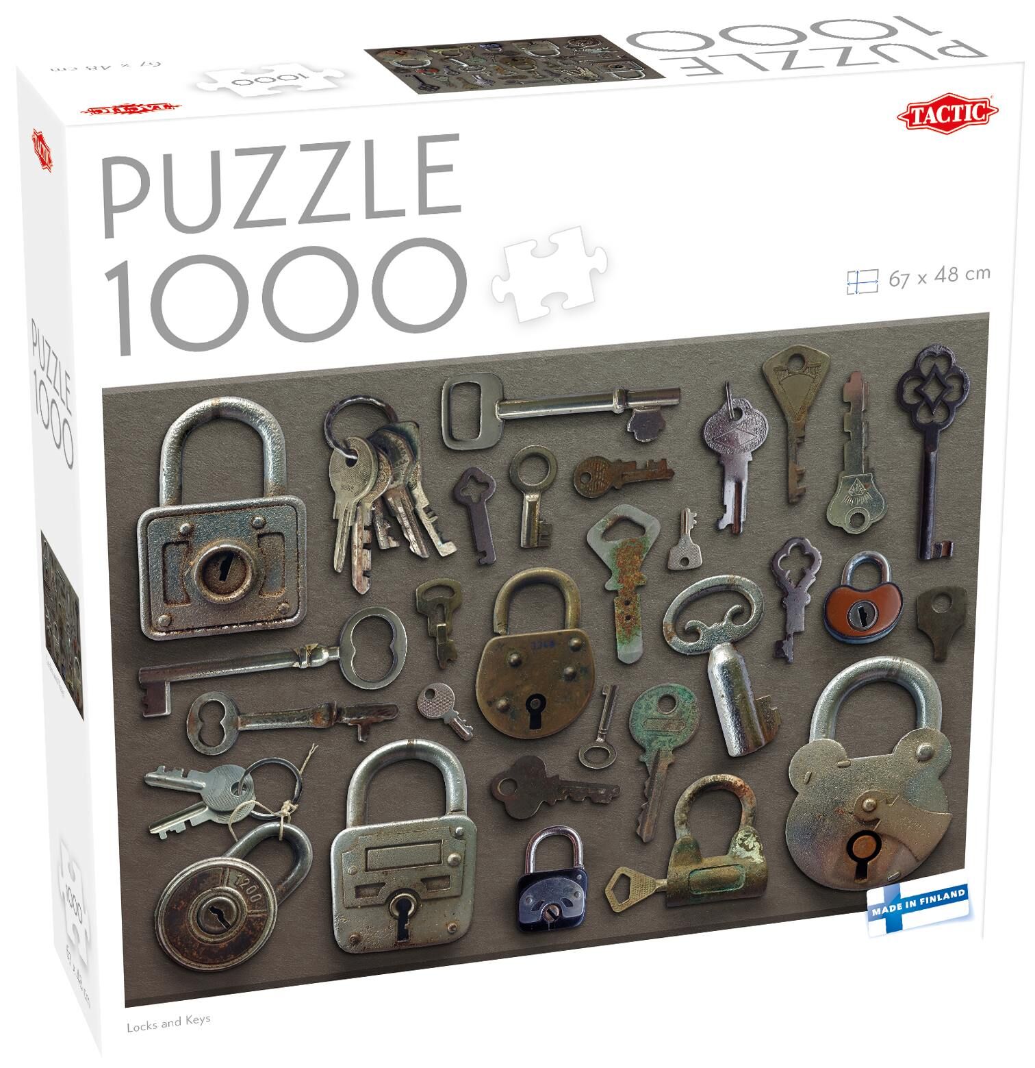 Puzzle 1000 Locks and Keys 61059