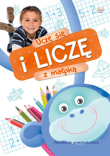 Akademia przedszkolaka- Uczę się i liczę z małpką