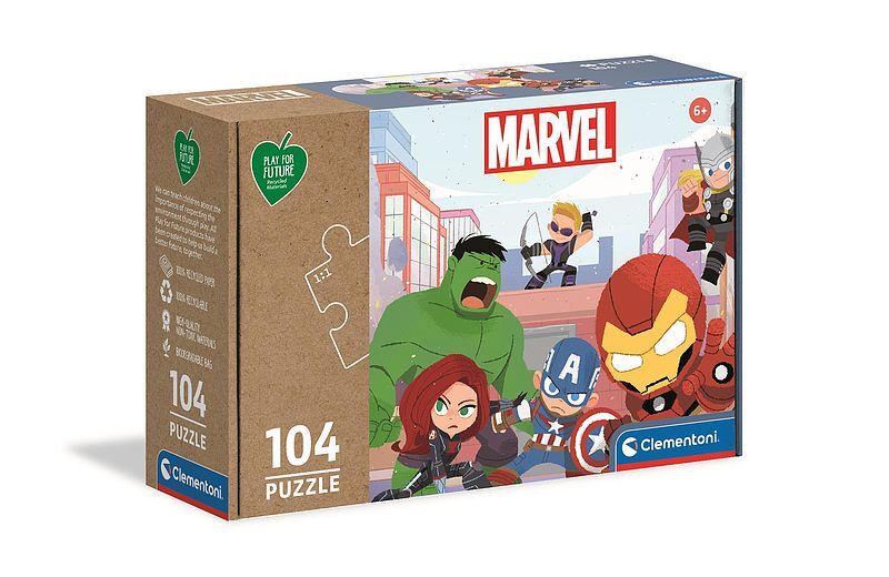 Puzzle 104 play for future avengers 27528