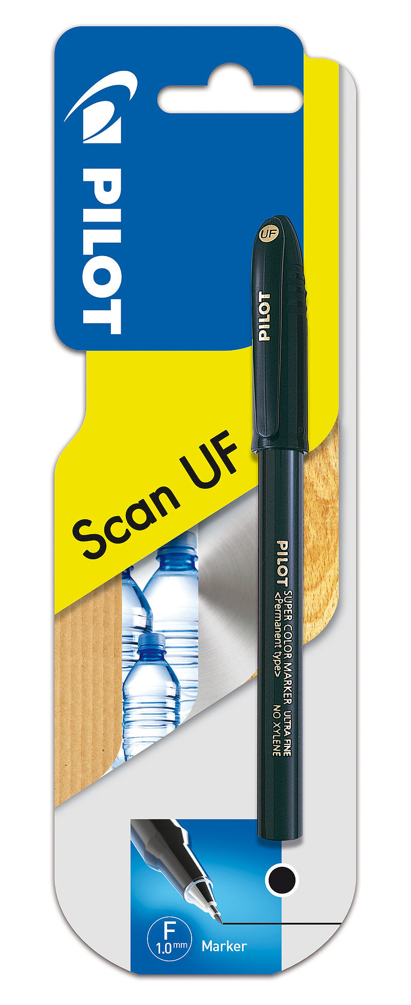 Marker pilot sca-uf czarny blister