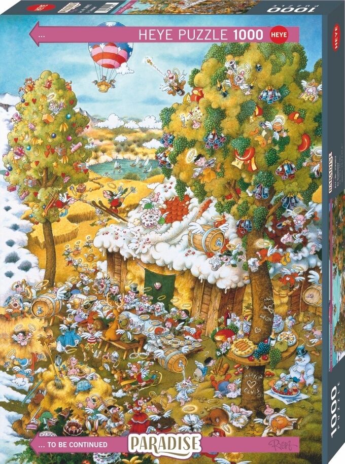 Heye, Puzzle 1000: Paradise - Raj w lecie (29962)