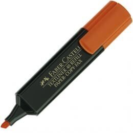 Zakreślacz Faber-Castell Textliner 48 - pomarańczowy (154815 FC)