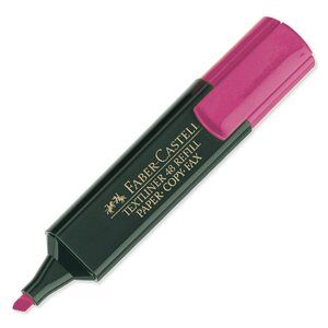 Zakreślacz Faber-Castell Textliner 48 - różowy (154828 FC)