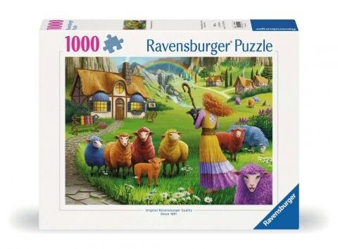 Puzzle 1000 Kolorowa wełna