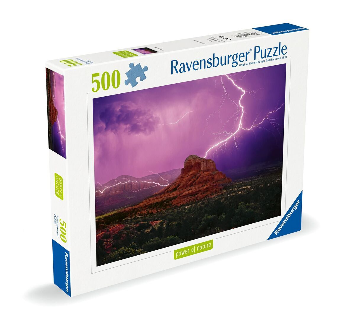 Puzzle 500 Różowa burza