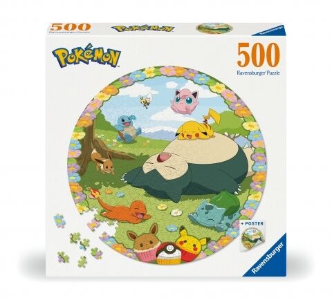 Puzzle 500 Pokemon Postacie