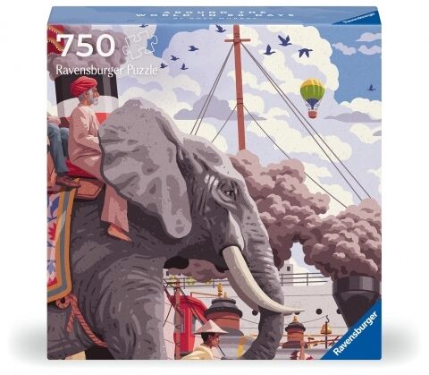 Puzzle 750 Art&Soul Dookoła świata w 80 dni