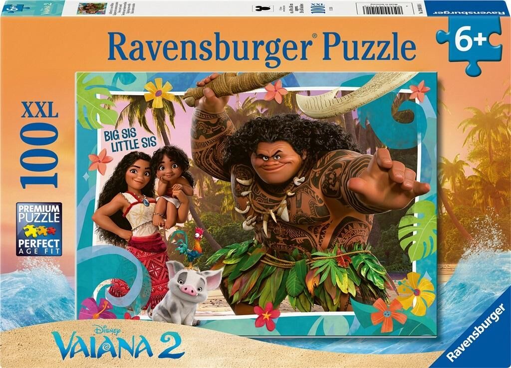 Ravensburger, Puzzle XXL 100: Vaiana (12004101)