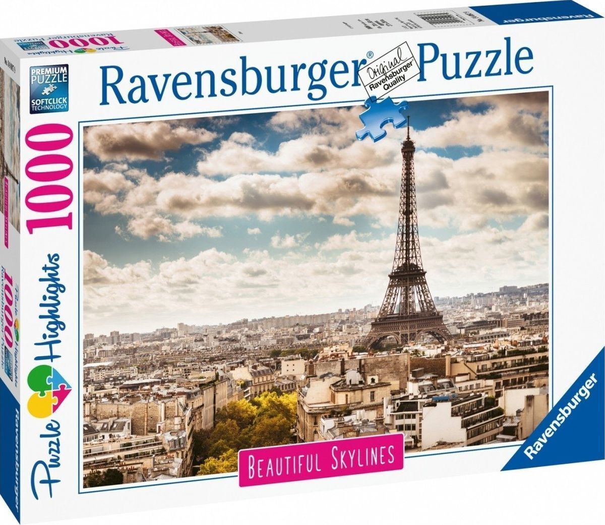 Puzzle 2D 1000 Paryż 14087