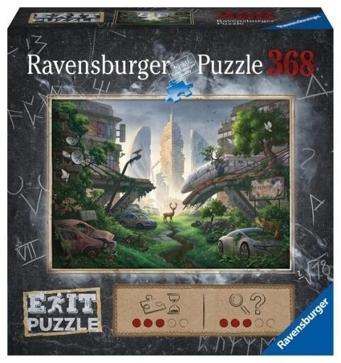 Puzzle 368 EXIT Opustoszałe miasto