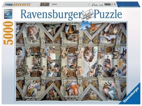 Puzzle 5000 Kaplica Sykstyńska