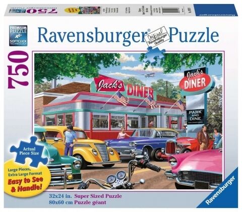 Ravensburger, Puzzle 750: Do zobaczenia u Jacks`a (199389)