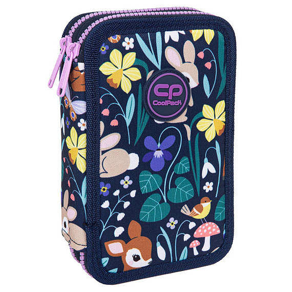 Piórnik 2-komorowy z wyposażeniem coolpack jumper 2 oh my deer