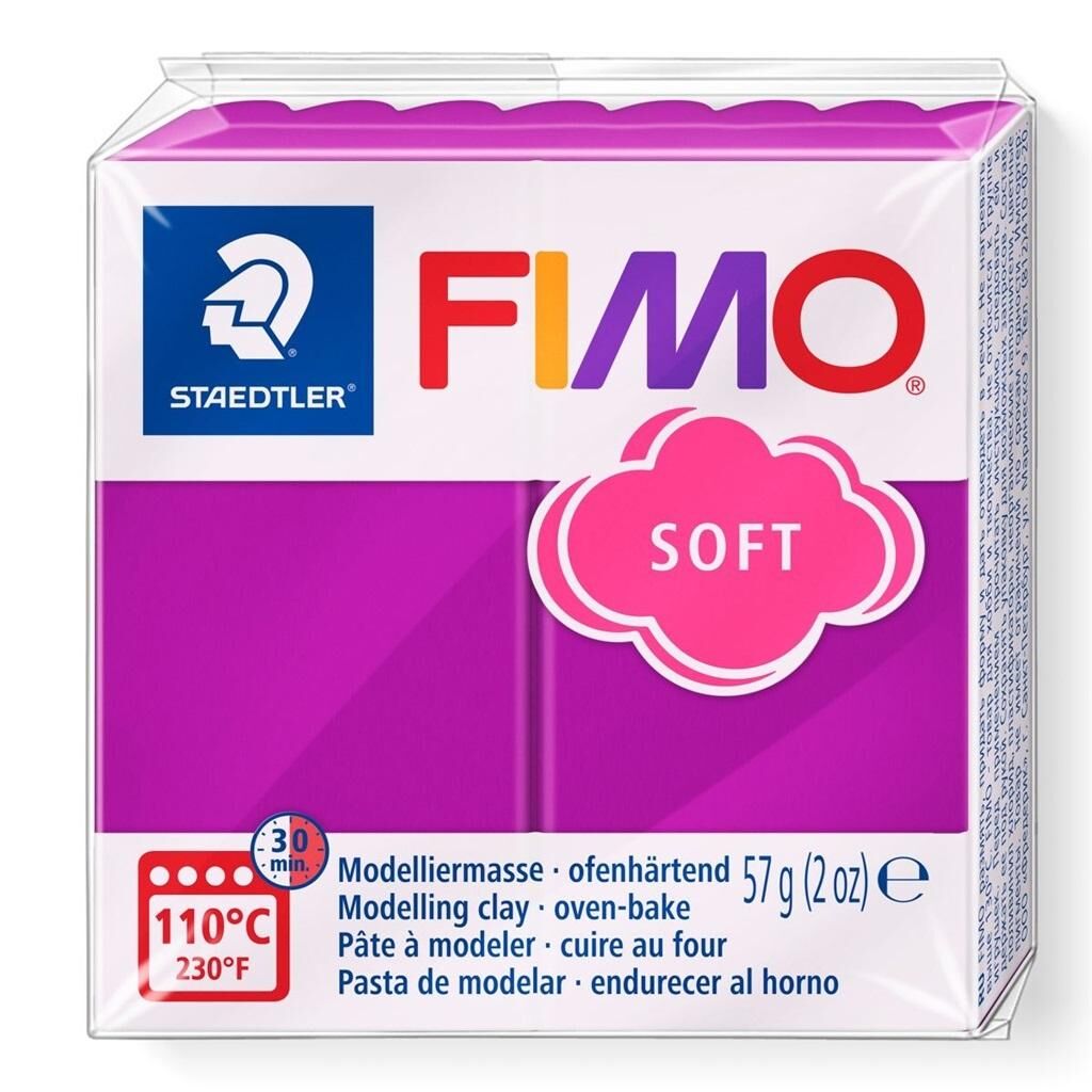 Masa termoutwardzalna Fimo soft fioletowy (8020-61)
