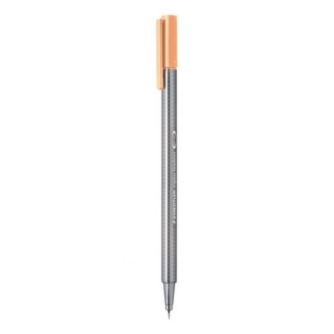 Cienkopis Triplus Fineliner 0,3mm - brzoskwiniowy