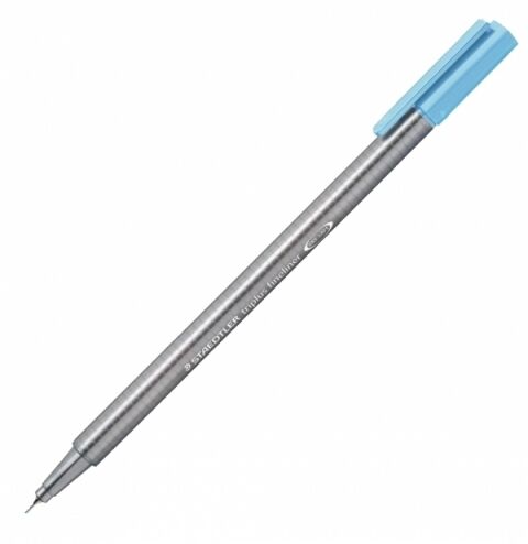 Cienkopis Triplus Fineliner 0,3 mm - wodny niebieski (334-34)