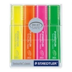 Zakreślacze Staedtler 4 kolory (364P WP4)