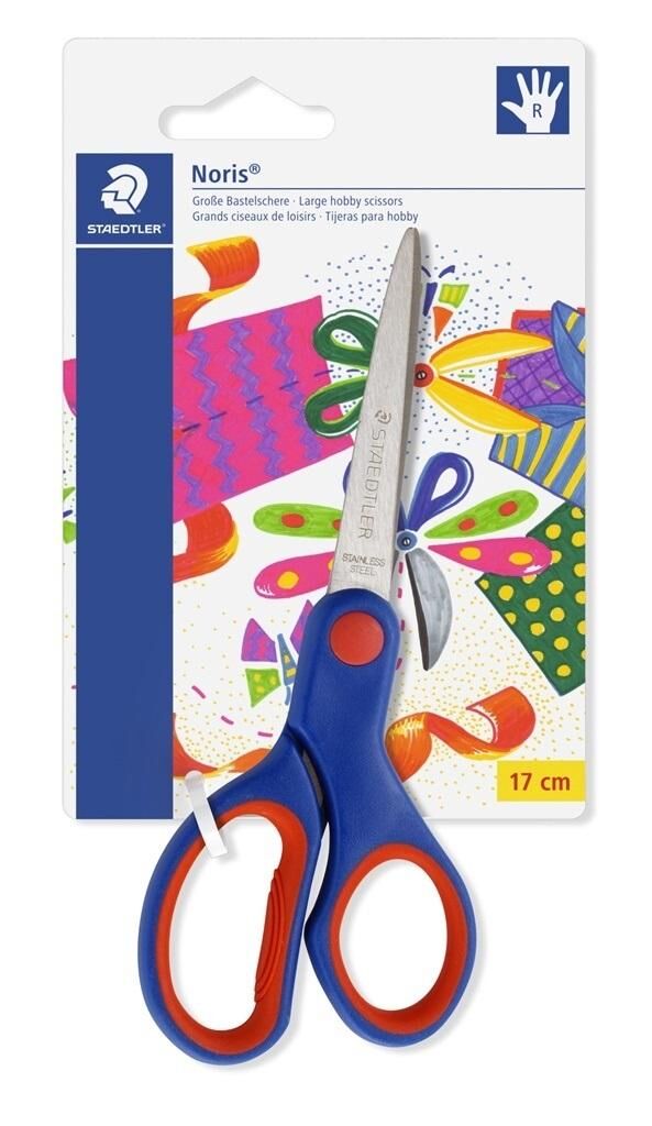 Nożyczki Staedtler noris, 17cm - praworęczne (S96517NBK)