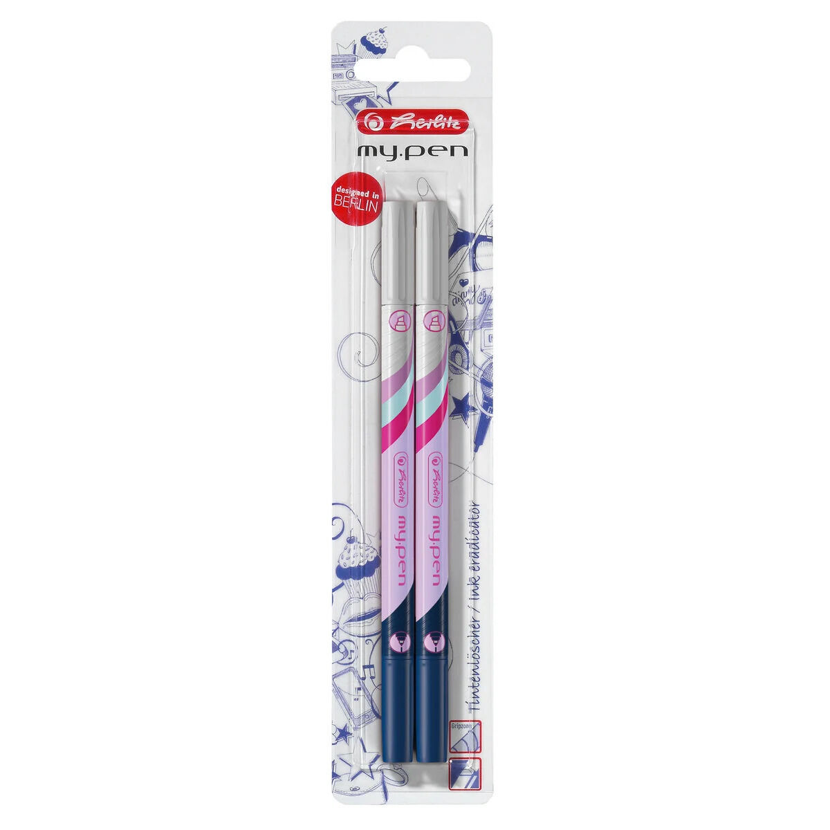 Wymazywacz do atramentu my.pen, 2 szt. (11010527)