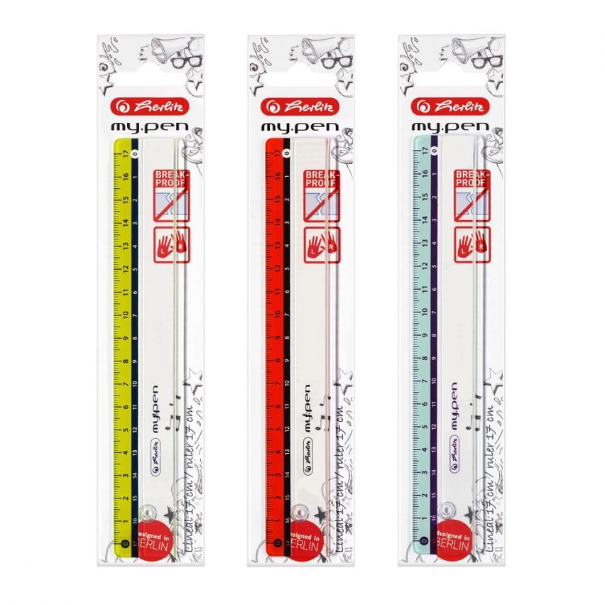 Linijka plastikowa my.pen 17cm (11367984)