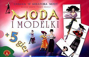 Moda i modelki. Zabawa w kreatora mody