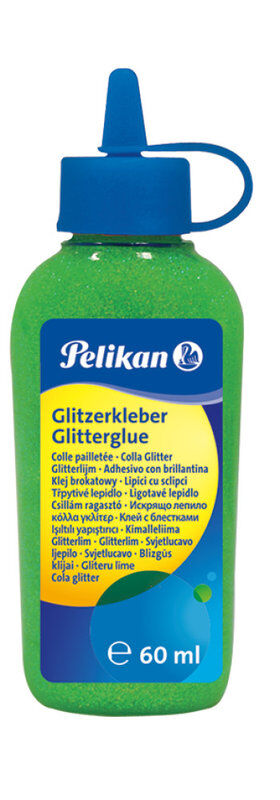 Klej brokatowy w płynie 60ml - zielony