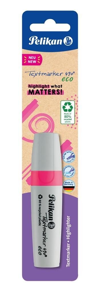 Zakreślacz Pelikan 490 Eco Neon - różowy