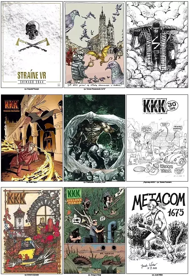 KKK 27 Artbook. 30 lat z KKKomiksem (Okładka C)