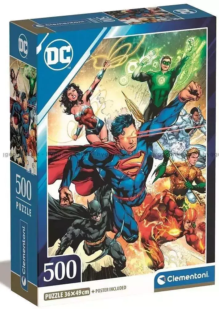 Puzzle 500 compact dc comics justice league 35531