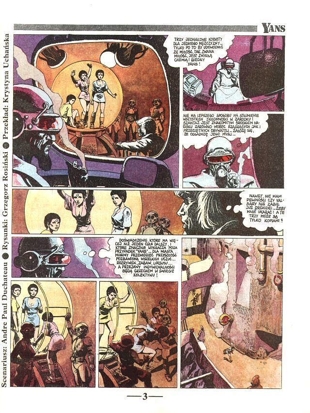Komiks-Fantastyka - 5 - (4/1988) Yans: Mutanci z Xanai