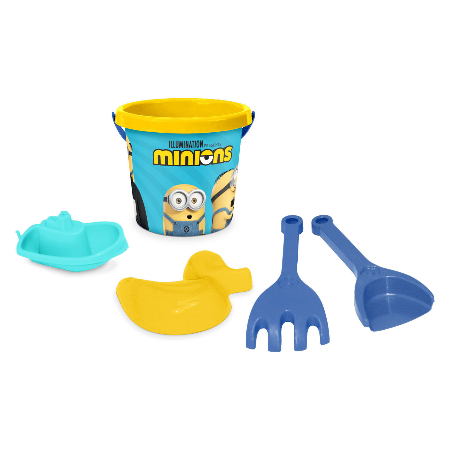 Komplet do piasku Minions mały 5 elementów 82252