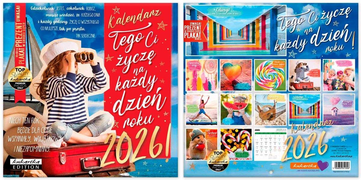 Kalendarz 2026 classic Tego Ci życzę