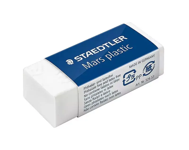 Gumka techniczna mars plastic paczka 30 szt. Staedtler