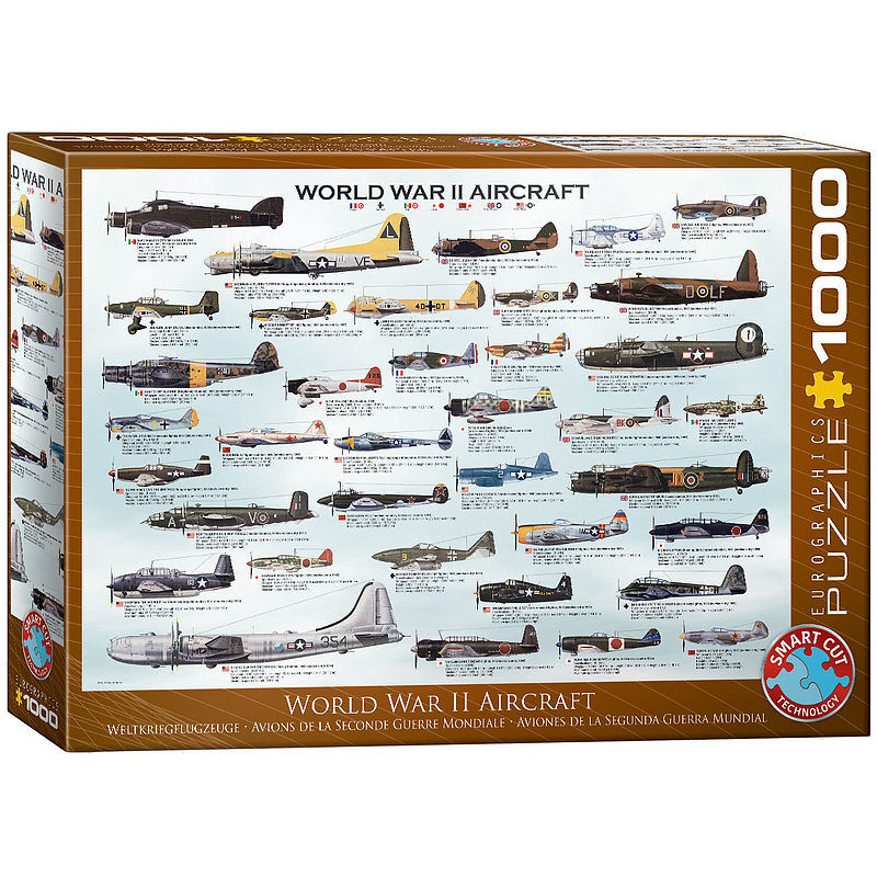 Puzzle 1000 samoloty z ii wojny światowej 6000-0075