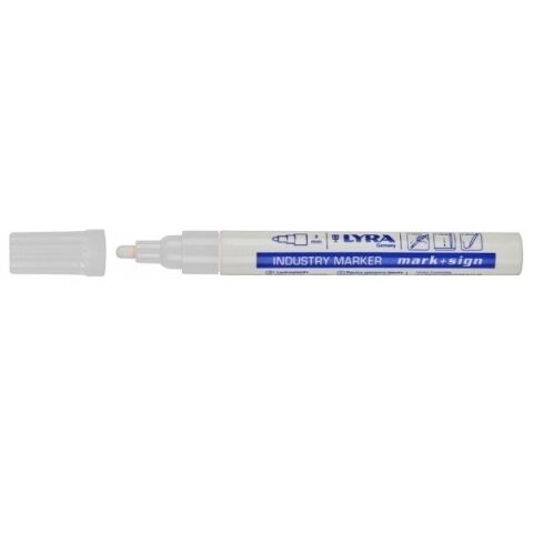Marker lakierowy Lyra Industry Marker - biały (L4040001)