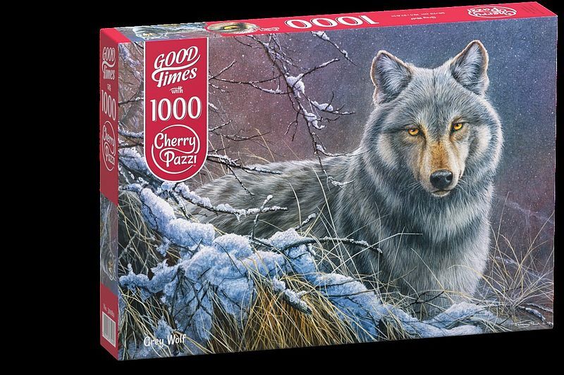 Puzzle 1000 grey wolf
