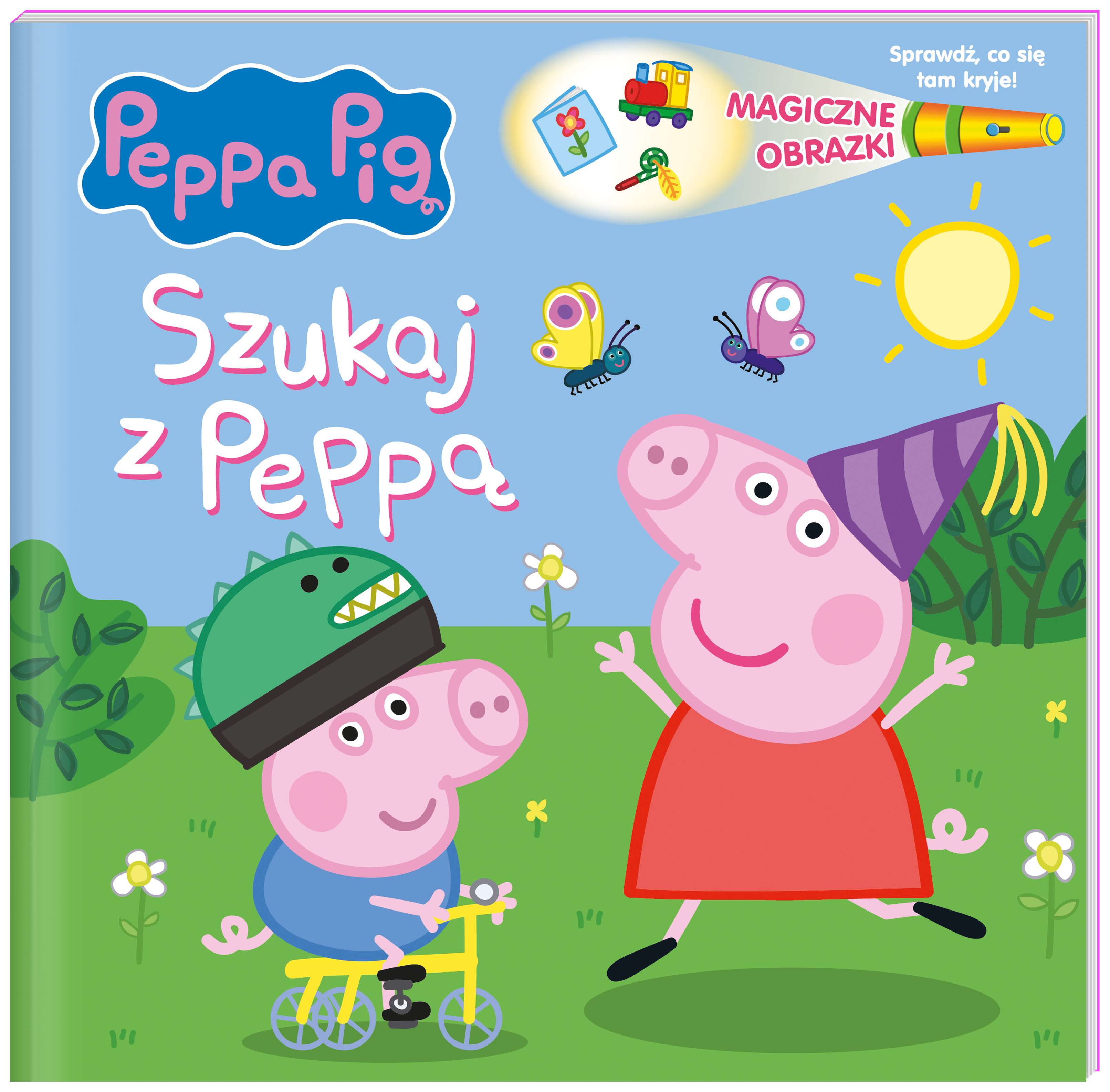 Peppa Pig. Magiczne obrazki. Szukaj z Peppą