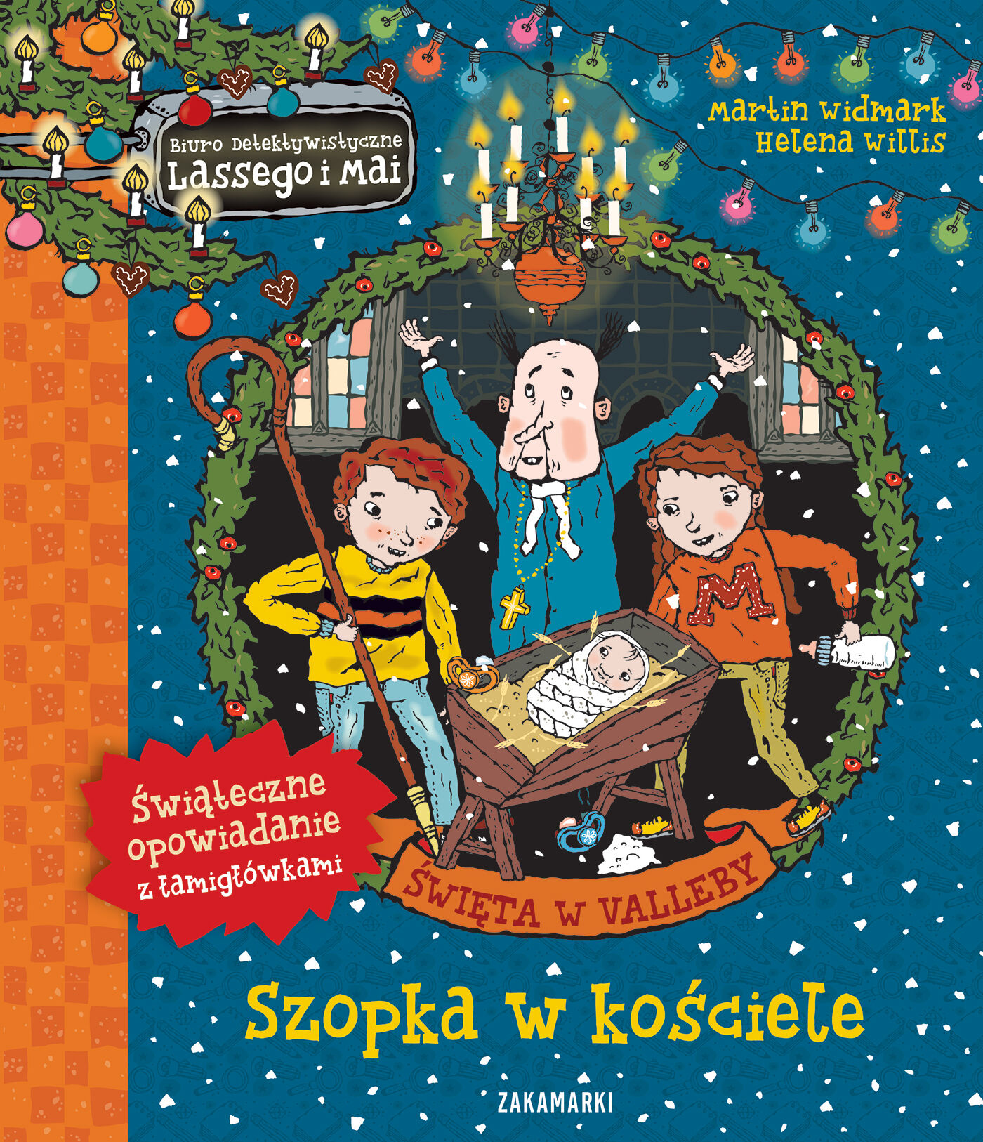 Święta w Valleby. Szopka w kościele